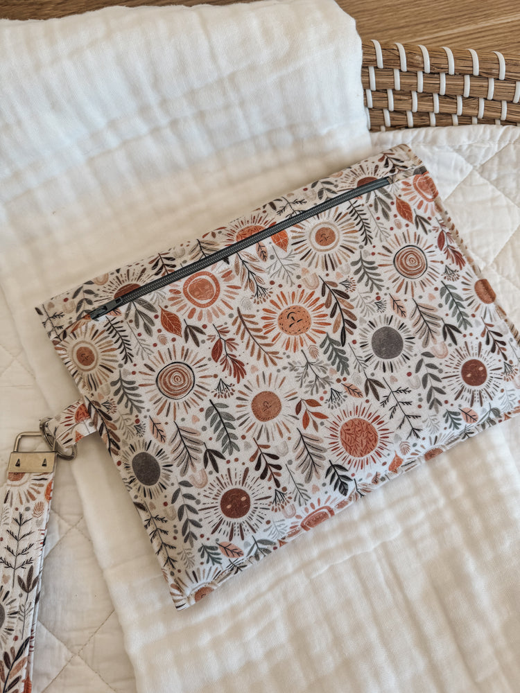 Nappy Wallet (with Zip Pocket) | Boho Sun