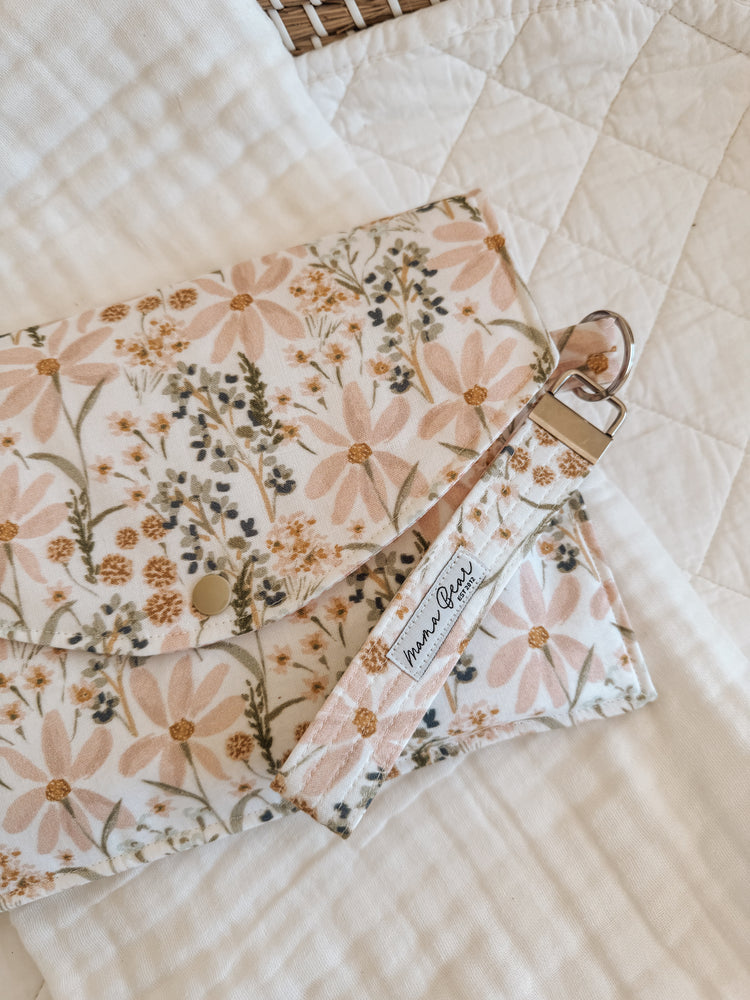 Baby Shower Gift Nappy Wallet | Pastel Meadow