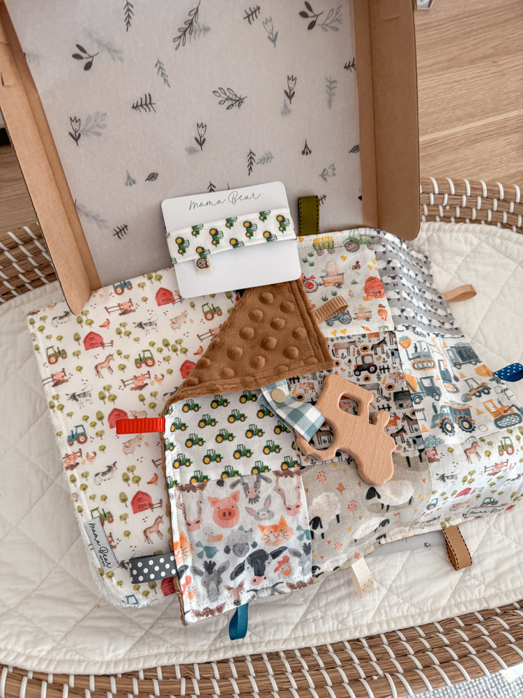 Baby Boy Gift Hamper Australia | Handmade Little Farmer Giftbox