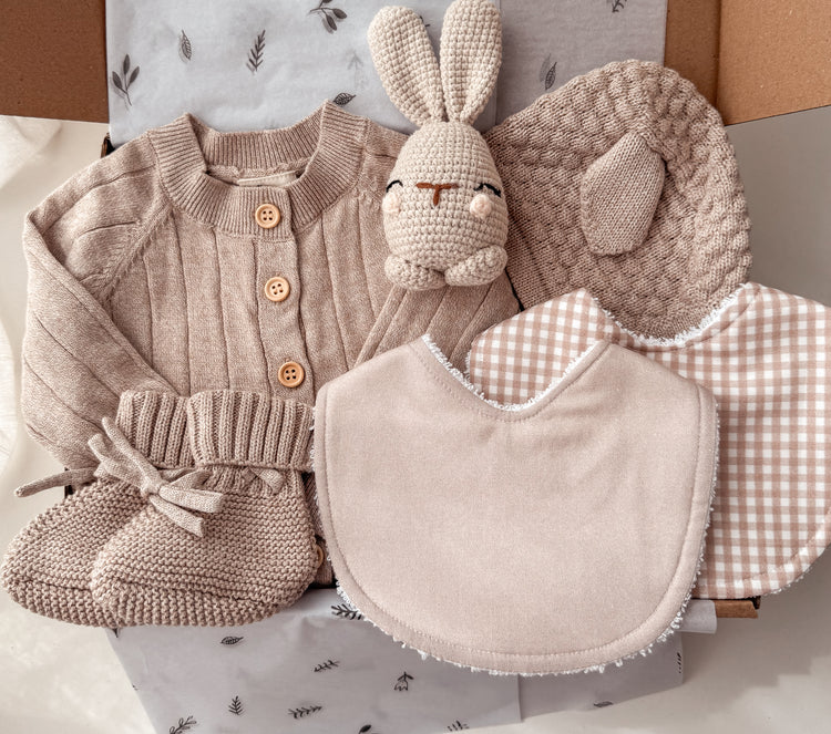 Personalised Baby Shower Gift | Winter Newborn Gift Box Gender Neutral
