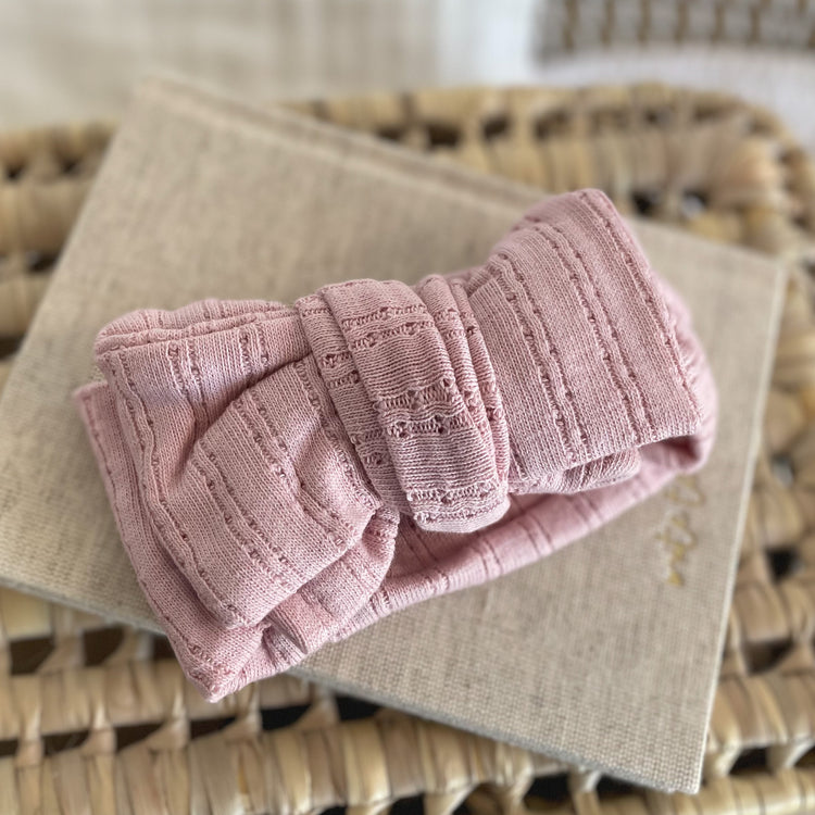 Oversized Baby Bow Topknot