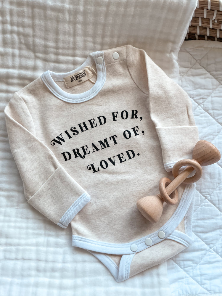 Bencer & Hazelnut Wished for, Dreamt of, Loved Bodysuit
