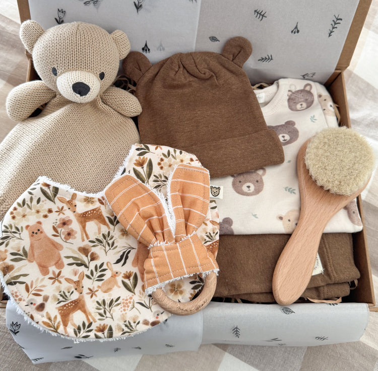 Gender Neutral Baby Gift Box | Woodland