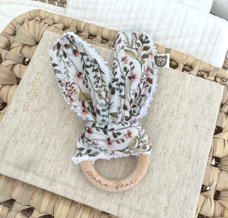 Baby Teething Ring - Rustic Blooms
