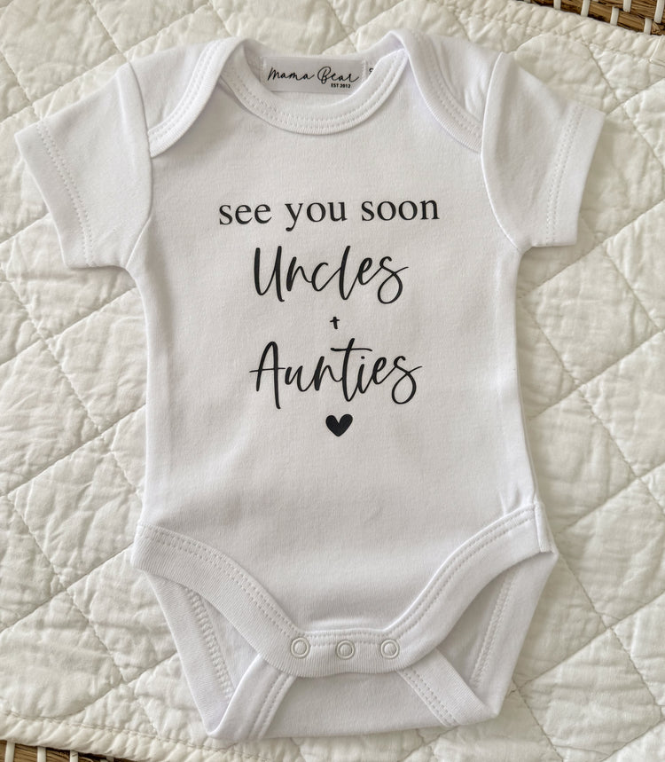 Ready to post Pregnancy Announcement Onesie | 'SECONDS'