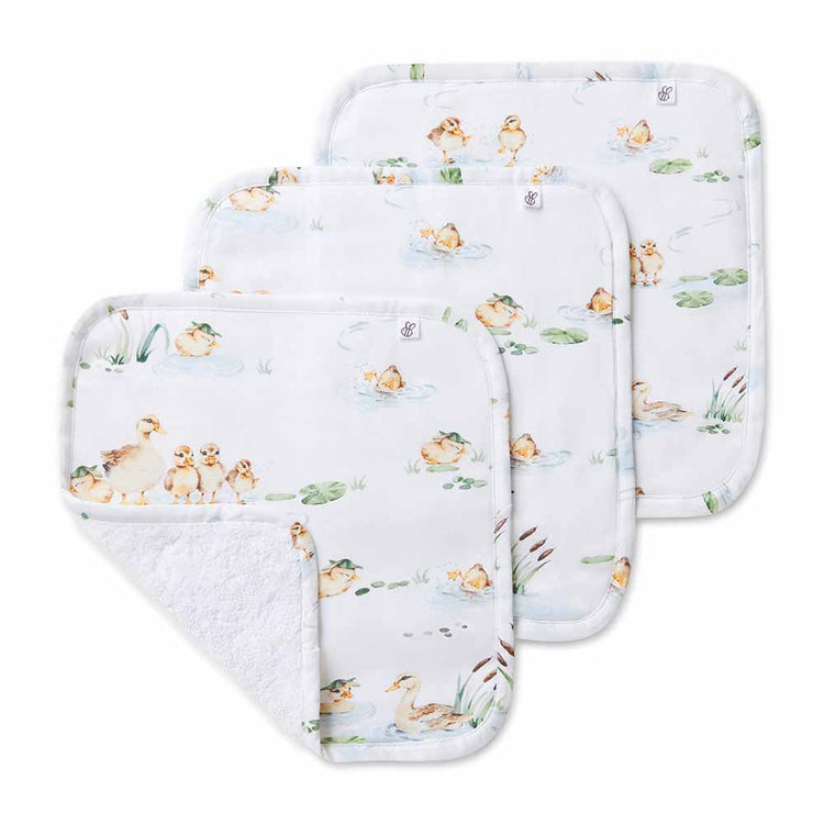 Organic Wash Cloths - 3 pack | Duck Pond