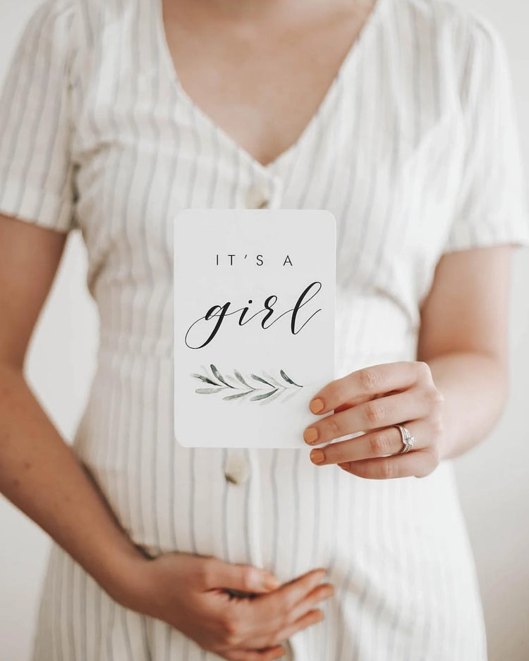 Pregnancy Milestone Cards for Baby