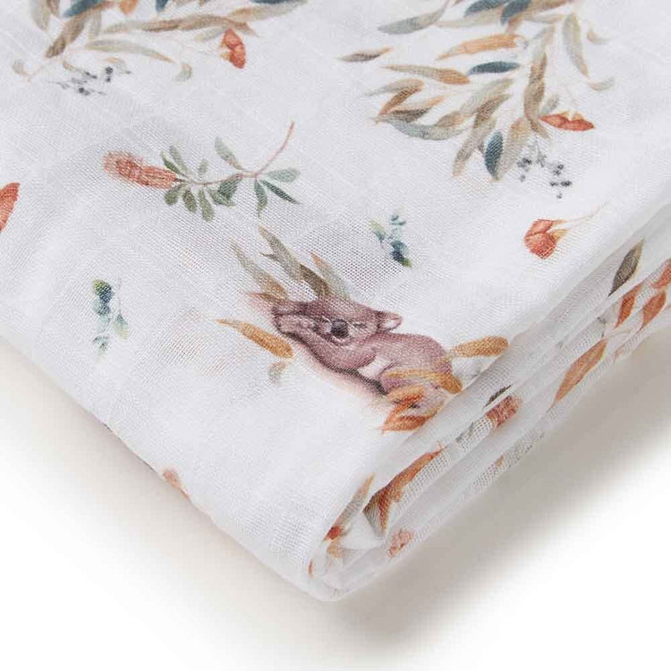 Baby Muslin Wrap - Koala | Snuggle Hunny