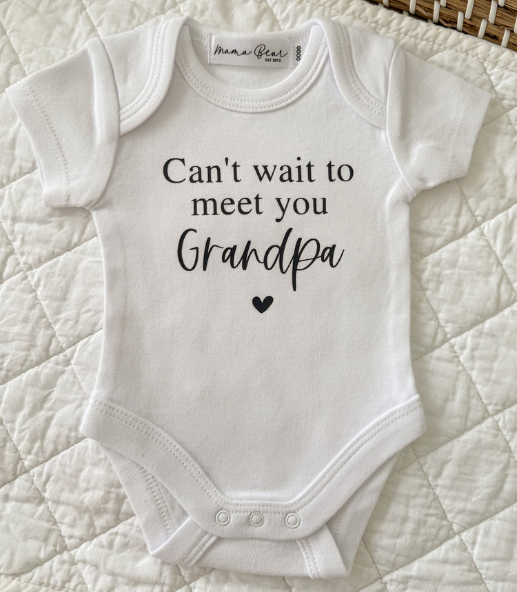 Ready to post Pregnancy Announcement Onesie | 'SECONDS'