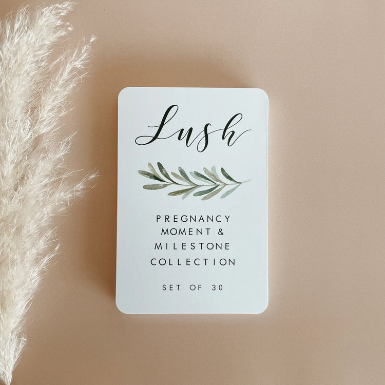 Pregnancy Milestone Cards for Baby