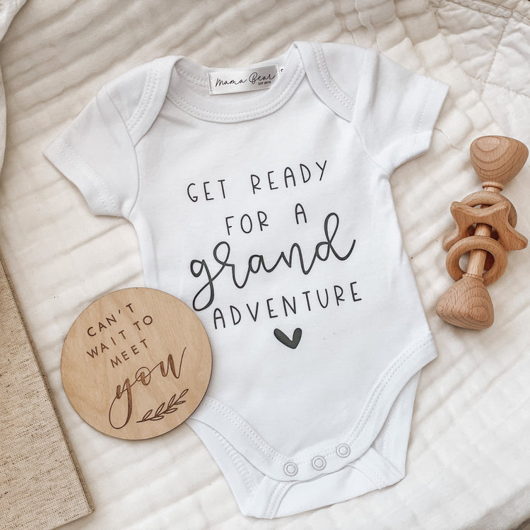 Grandparent Baby Announcement Onesie