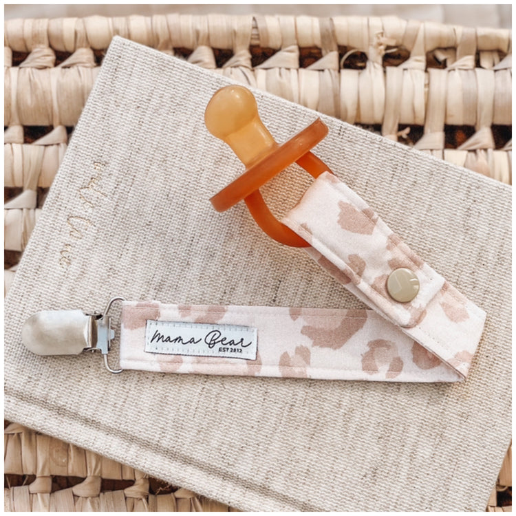 Dummy Clip - Pastel Pink Leopard