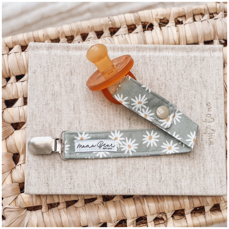 Dummy Clip - Sage Mini Daisy