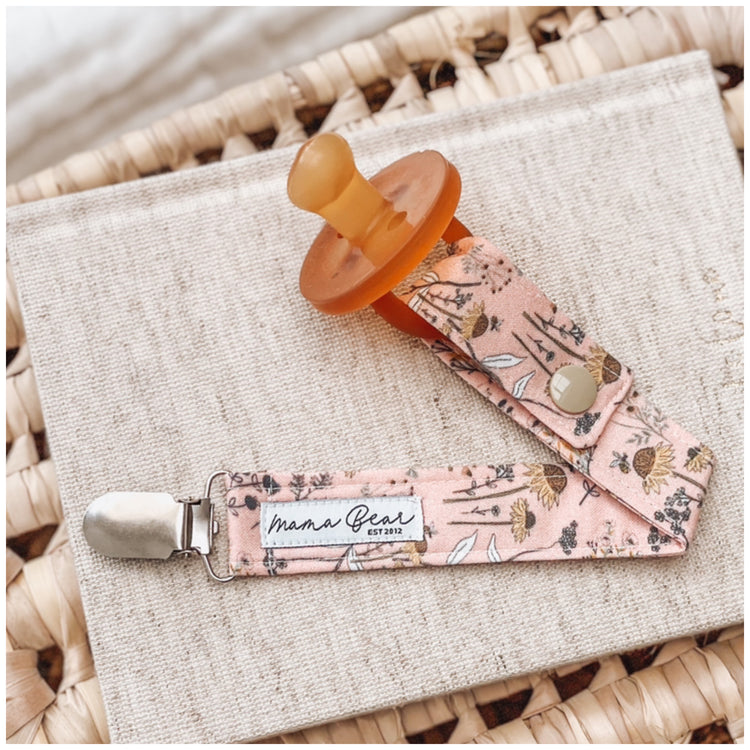 Dummy Clip - Blush Pink Bee & Flowers