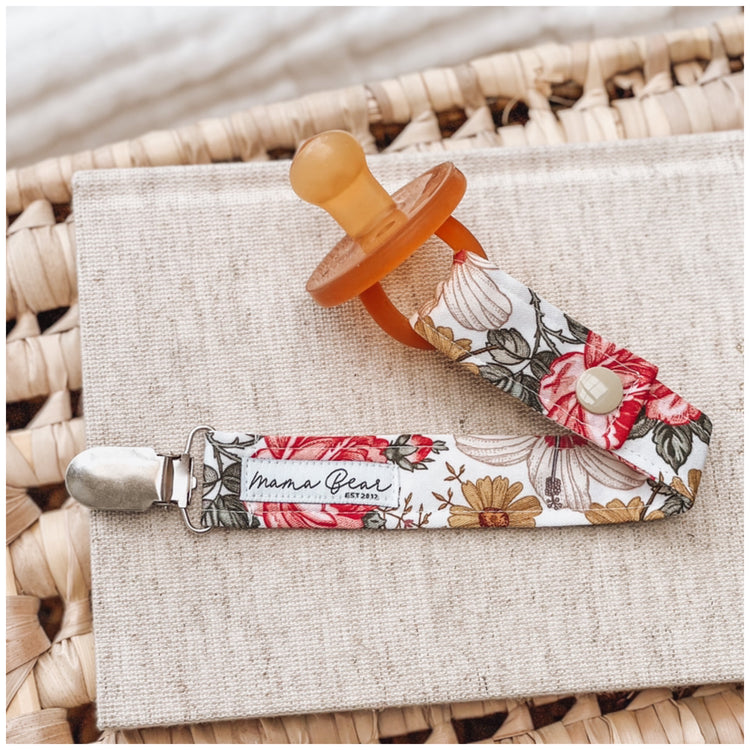 Dummy Clip - Pink, Peach & Mustard Flowers