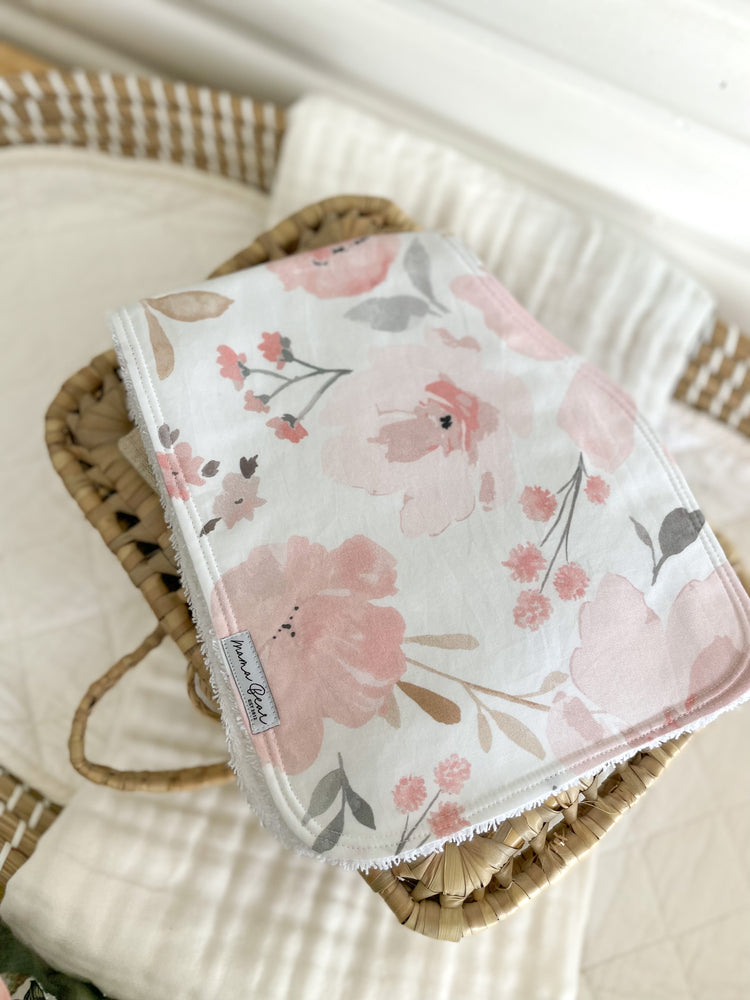 Contoured Baby Burp Bib/Cloth | Handmade in Australia