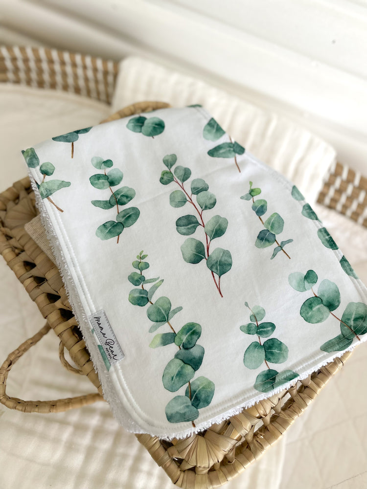 Contoured Baby Burp Bib/Cloth | Handmade in Australia