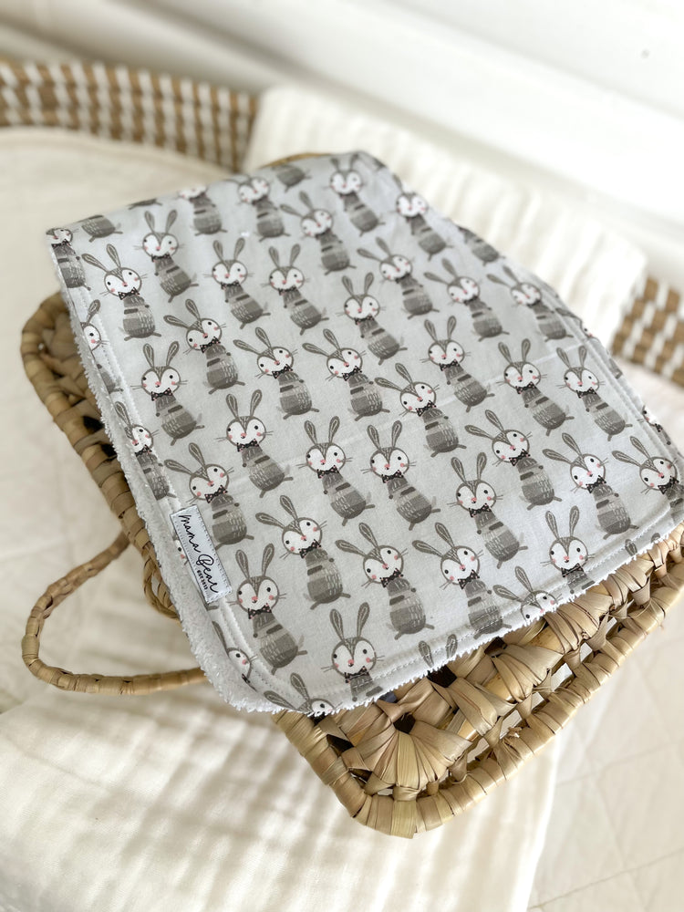 Contoured Baby Burp Bib/Cloth | Handmade in Australia