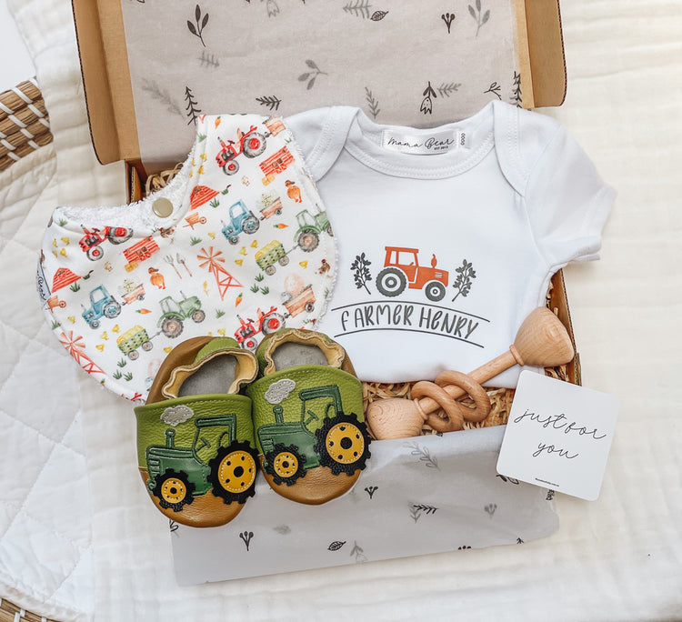 Personalised Farmer Onesie Giftbox | Unisex