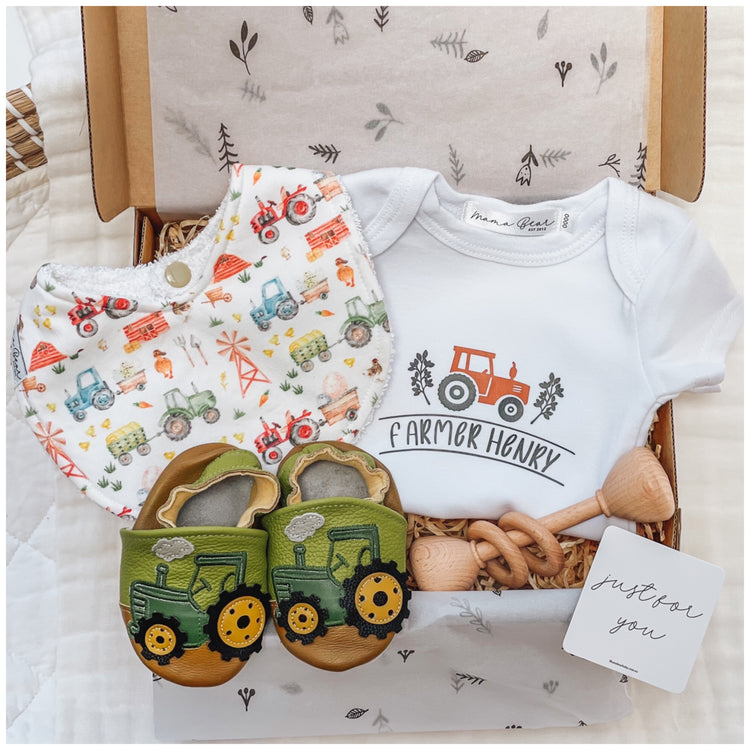 Personalised Farmer Onesie Giftbox | Unisex