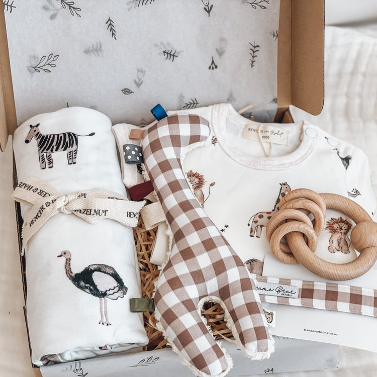 Baby Shower Gift Hamper Gender Neutral | Animals