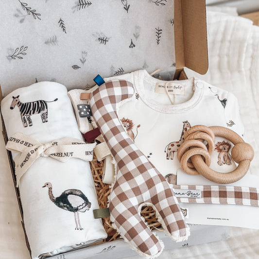 Baby Shower Gift Hamper Gender Neutral | Animals