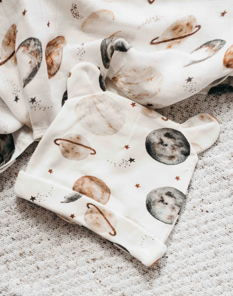 Newborn Baby Beanie | Moon (Ken)