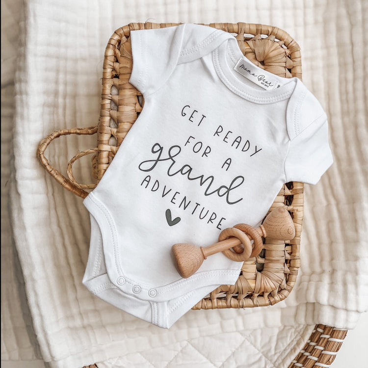 Grandparent Baby Announcement Onesie