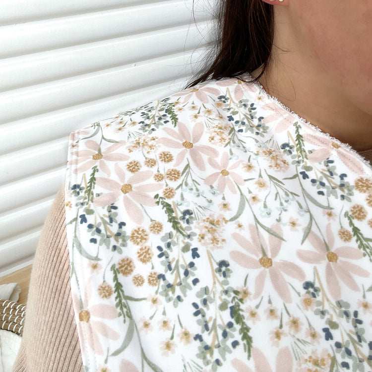 Contoured Baby Burp Bib/Cloth | Handmade in Australia