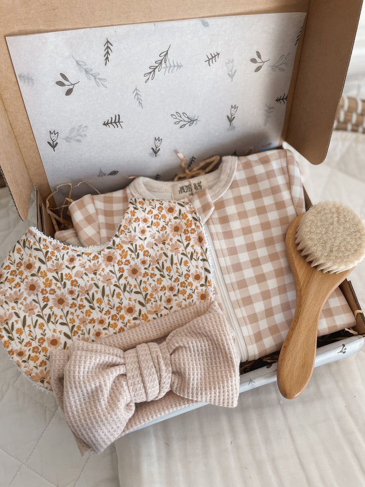 Baby Girl Giftbox | Spring Floral x Gingham