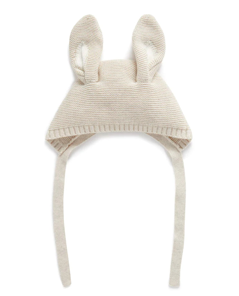Purebaby Baby Bunny Beanie Mama Bear