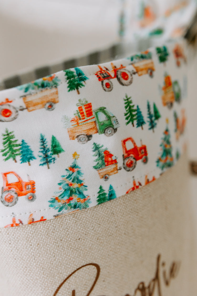 Custom Christmas Stocking | Christmas Tree Farm