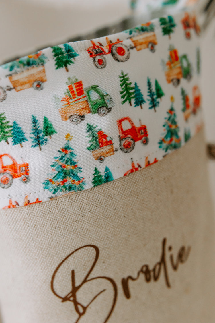 Custom Christmas Stocking | Christmas Tree Farm