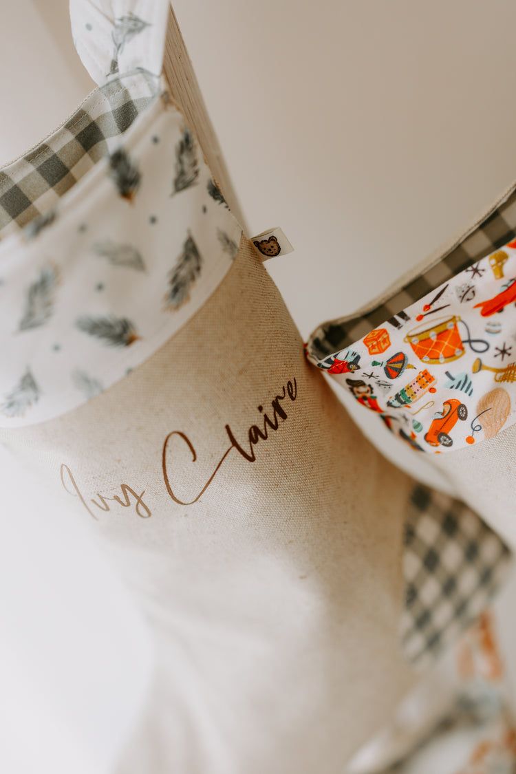 Personalised Christmas Stocking | Pine