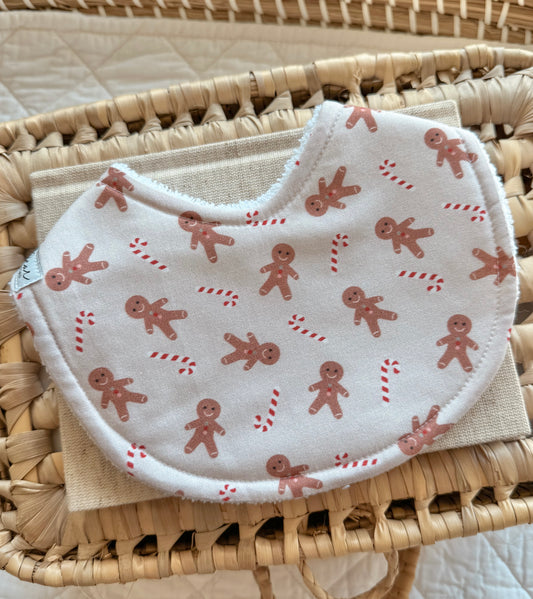 Bib - Christmas Gingerbread Men