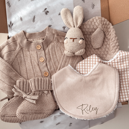Personalised Baby Shower Gift | Winter Newborn Gift Box Gender Neutral
