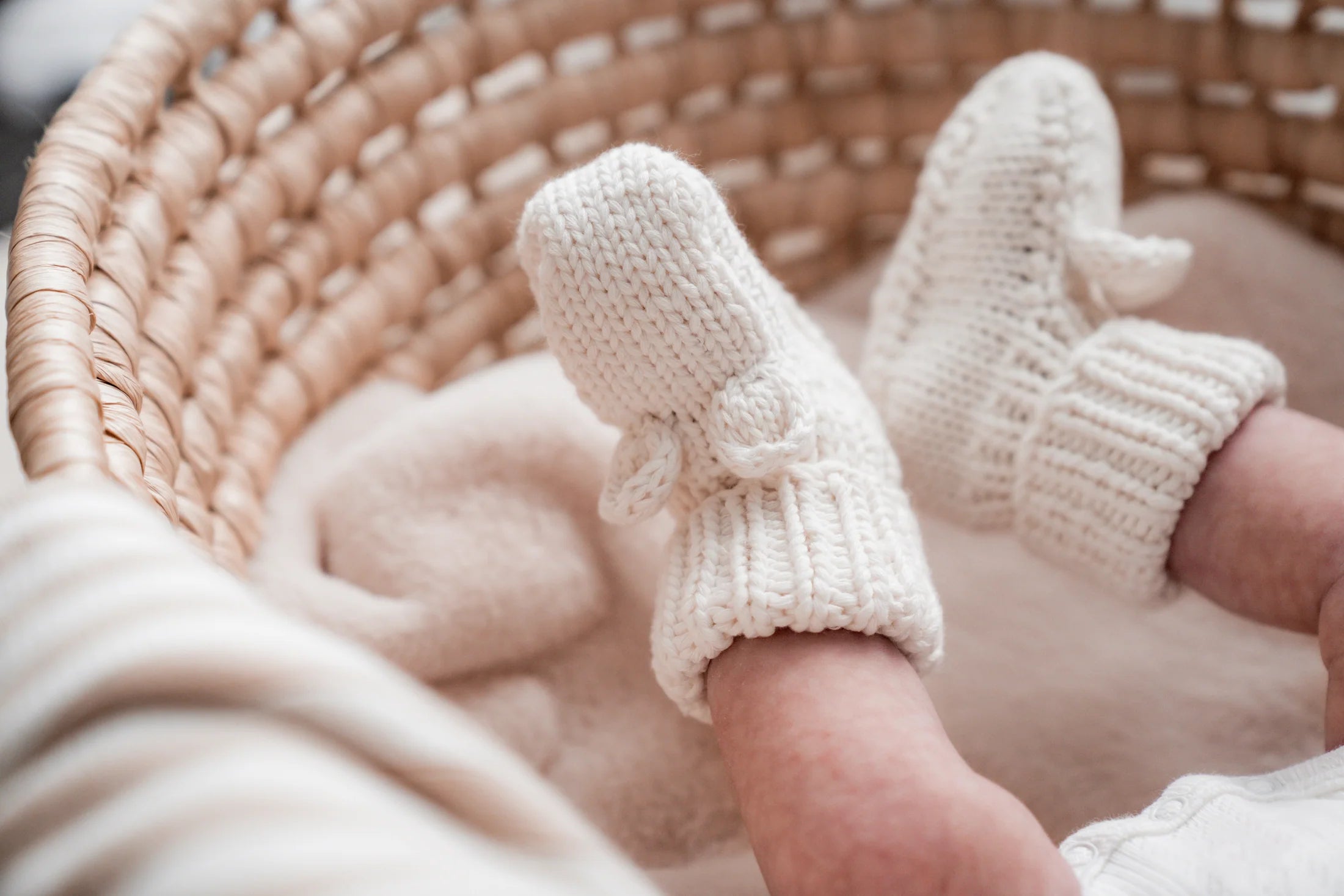 Beary Booties | Ivory - Pop Ya Tot