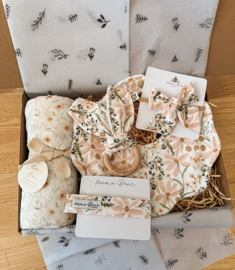 Baby Girl Giftbox | Pink Pastel Meadow