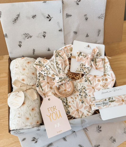 Baby Girl Giftbox | Pink Pastel Meadow