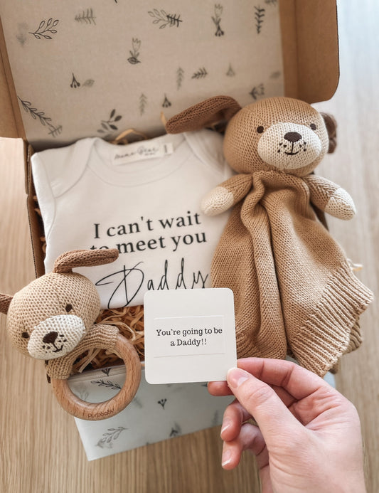 Pregnancy Announcement Box for Daddy