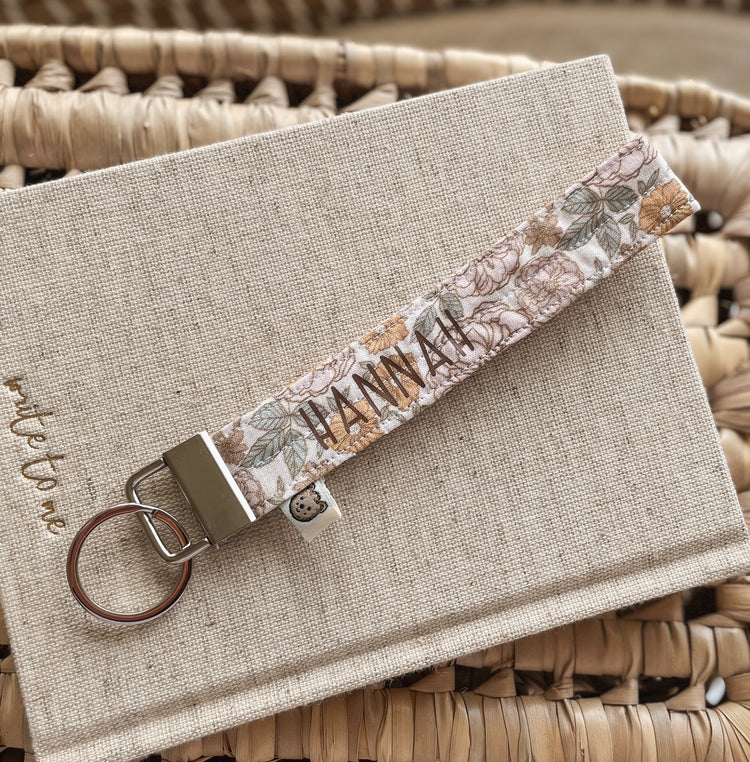 Personalised Wristlet/Key Ring