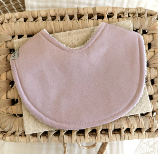 Baby Bib - Pastel Lilac