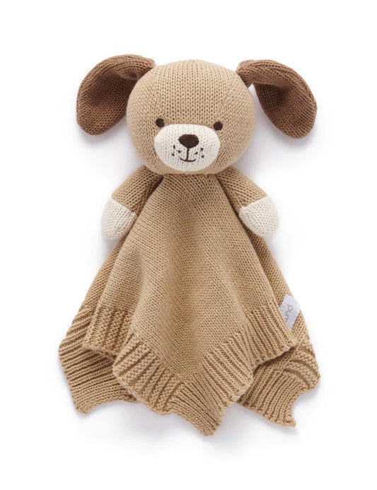 Knitted Puppy Dog Comforter | Purebaby