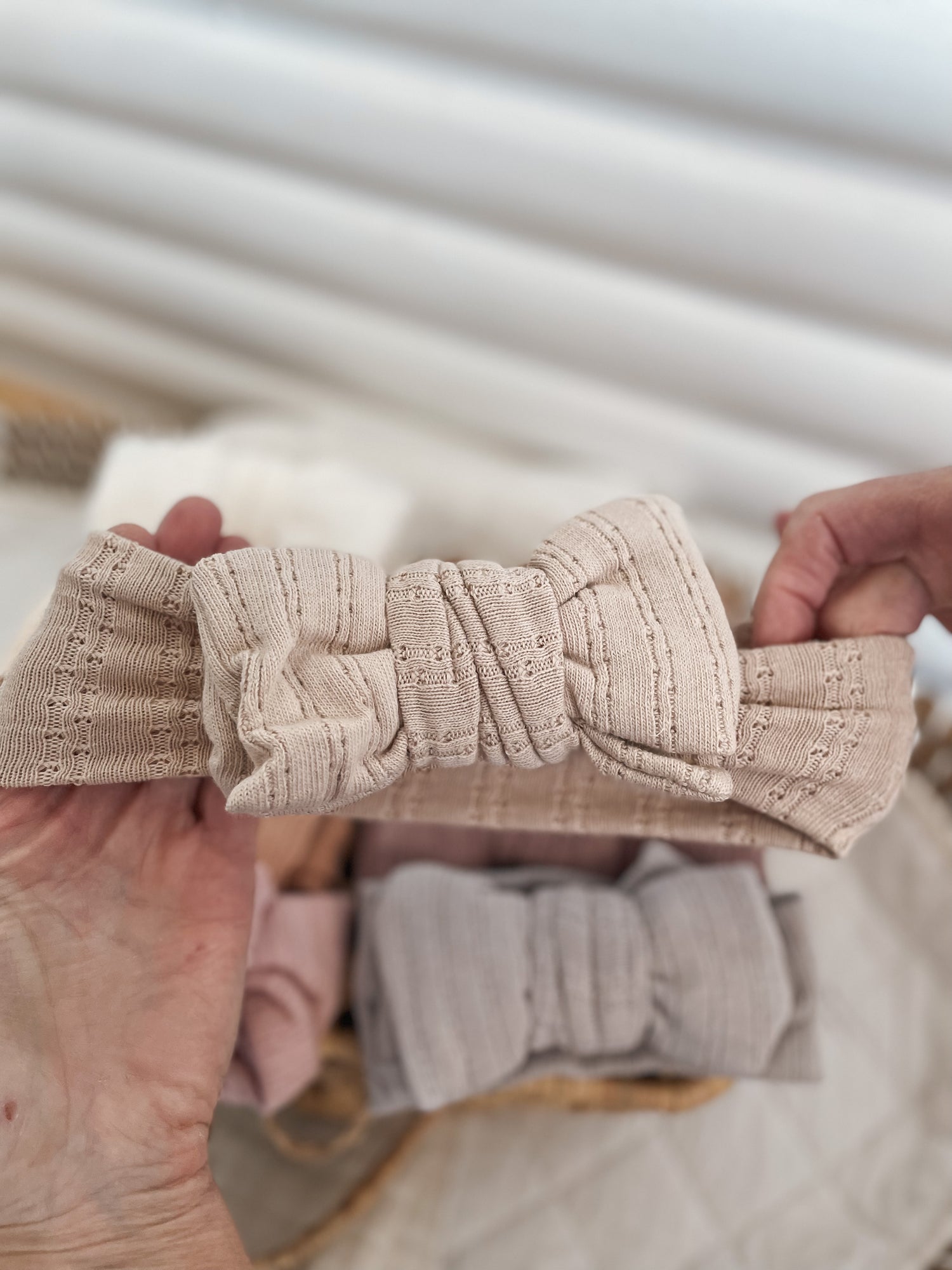 Oversized Baby Bow Topknot - Main Image