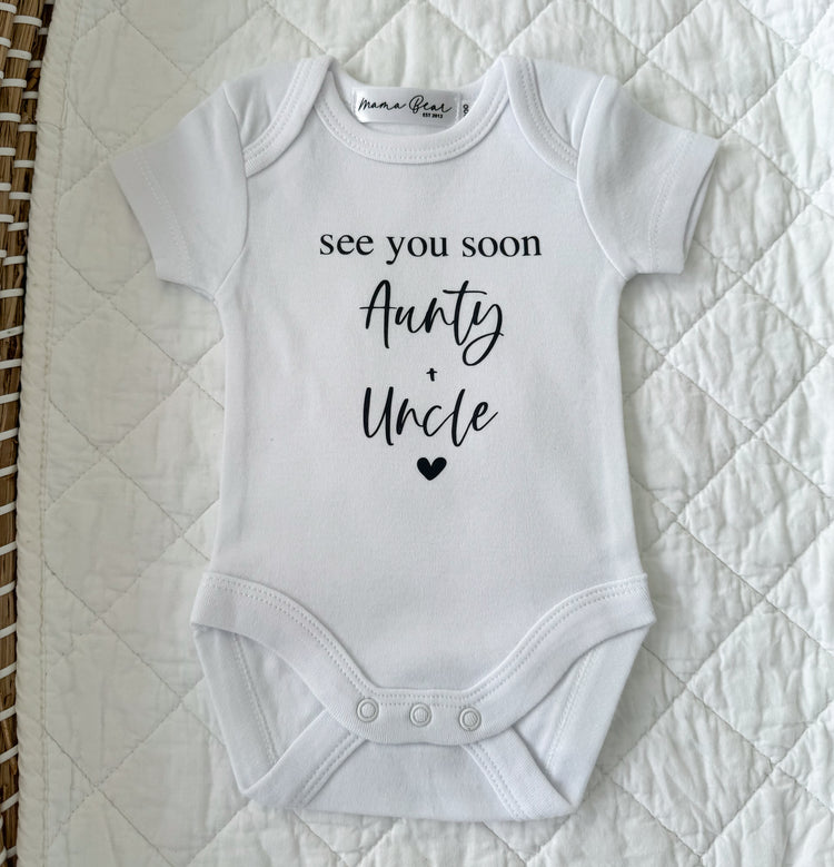 Ready to post Pregnancy Announcement Onesie | 'SECONDS'