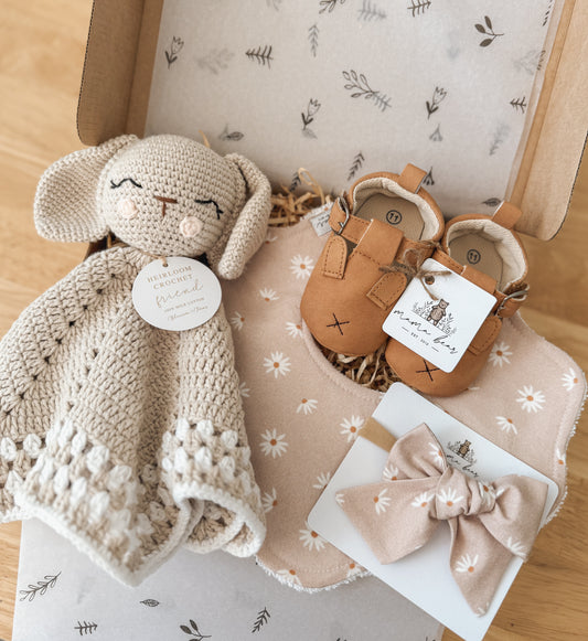 Baby Girl Bunny Giftbox | Blush Paper Daisy