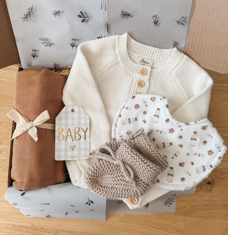 Baby Shower Gift Box | Cookies & Milk