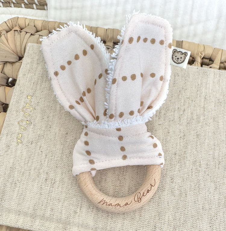 Baby Teething Ring - Toffee Trail