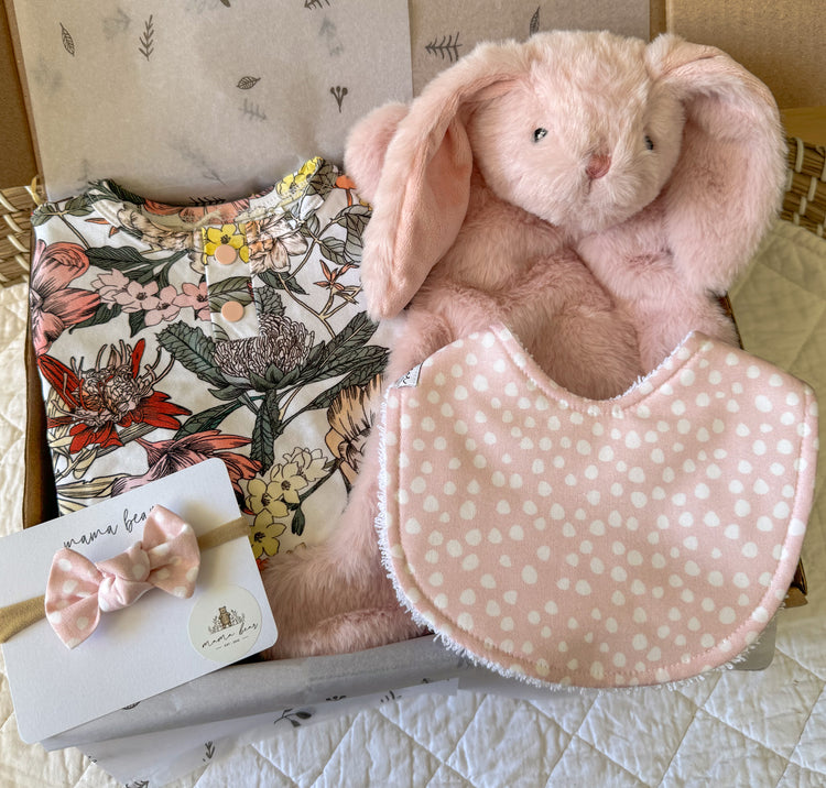 Pink Baby Girl Hamper | Baby Shower Gift