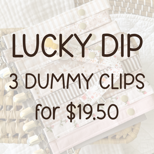 3-pack Dummy Clips | Lucky Dip Random Selection